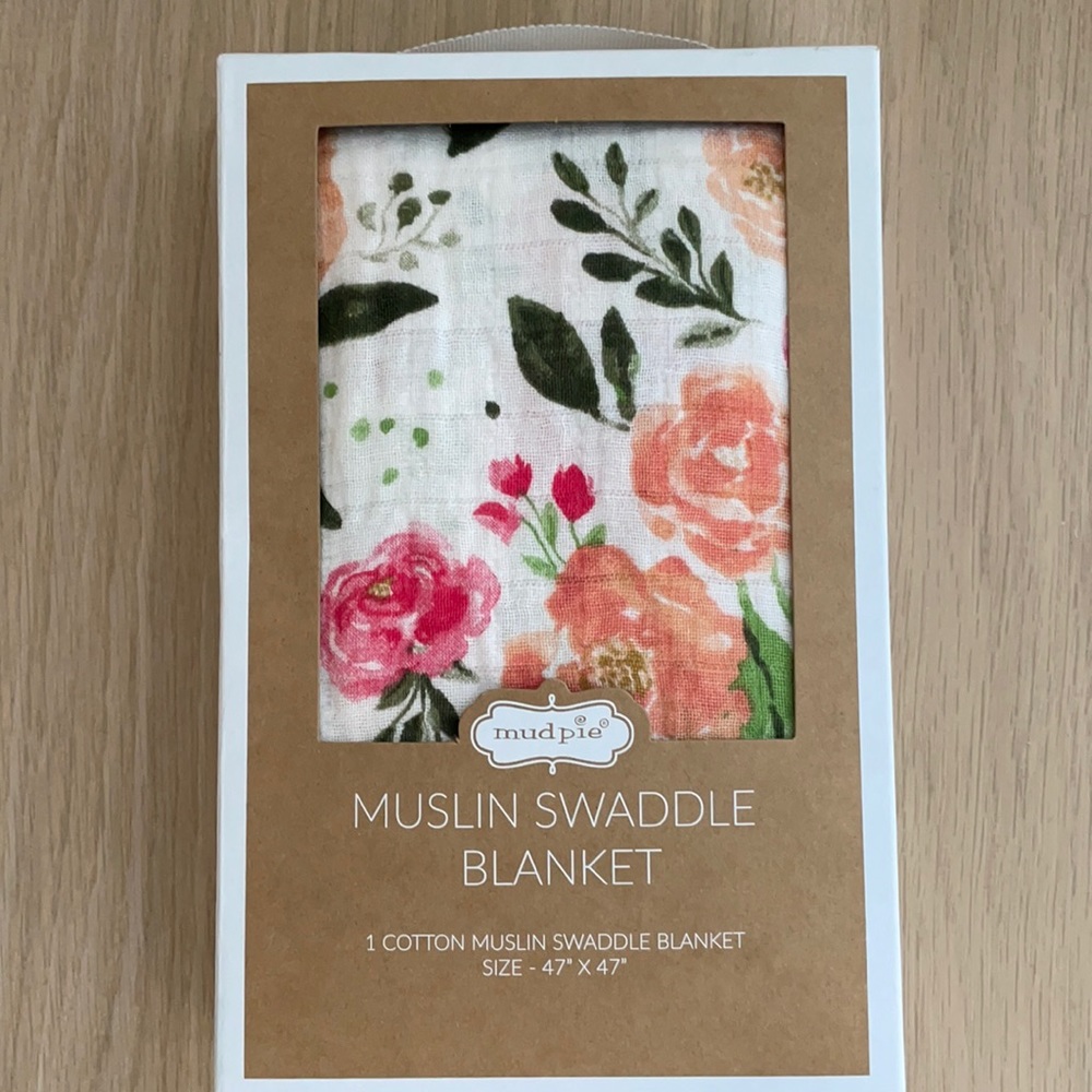 Brand new floral swaddle
